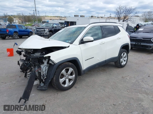 2017 Jeep Compass Latitude с VIN 3C4NJDBB3HT692391, выставлен на аукционе IAAI как лот 42048619 с пробегом 62 850 миль миль и . История ставок и продаж доступна на DreamBid. Изображение 17.