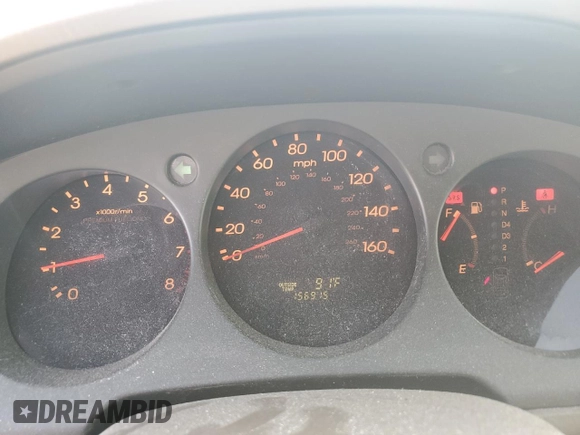 2003 Acura RL w/Navigation System with VIN JH4KA96653C001216, listed as a Copart auction lot 75018234 with 156,915 mi miles and Salvage Title. Bid and sale history available at carsss.com. Image 9.