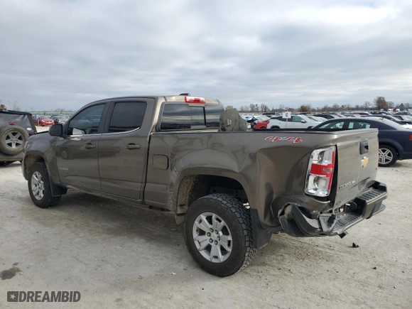 2017 Chevrolet Colorado 4WD LT with VIN 1GCGTCEN7H1218566, listed as a Copart auction lot 82902004 with 37,747 mi miles and Salvage Title. Bid and sale history available at carsss.com. Image 2.