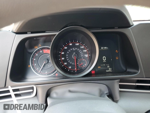 2023 Hyundai Elantra SE with VIN 5NPLL4AG4PH110439, listed as a Copart auction lot 63351534 with 32,492 mi miles and Salvage Title. Bid and sale history available at DreamBid. Image 9.