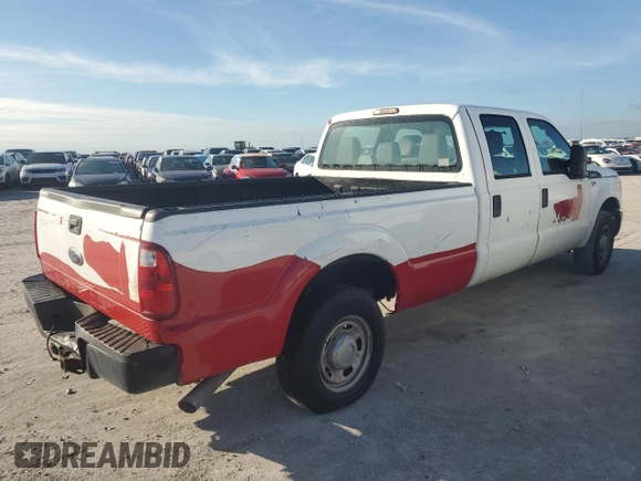 2011 Ford F-250 XL with VIN 1FT7W2A67BEA88157, listed as a Copart auction lot 77766004 with Not Provided miles and Clean Title. Bid and sale history available at carsss.com. Image 3.