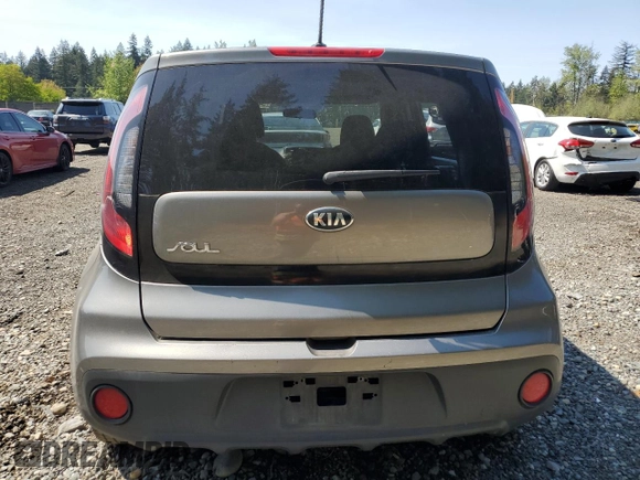 2018 Kia Soul with VIN KNDJN2A26J7544352, listed as a Copart auction lot 54547505 with 81,573 mi miles and Salvage Title. Bid and sale history available at DreamBid. Image 6.