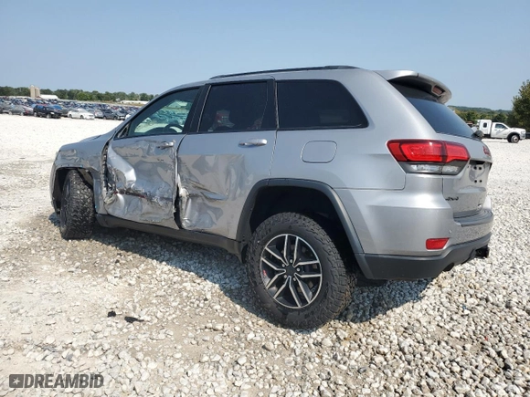 2019 Jeep Grand Cherokee Trailhawk with VIN 1C4RJFLT3KC608285, listed as a Copart auction lot 70768724 with 35,307 mi miles and Salvage Title. Bid and sale history available at carsss.com. Image 2.