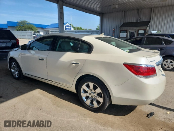 2011 Buick LaCrosse CXL with VIN 1G4GC5ED7BF124342, listed as a Copart auction lot 62052615 with 74,236 mi miles and Salvage title. Bid and sale history available at DreamBid. Image 2.