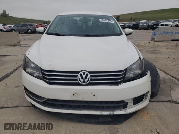 2012 Volkswagen Passat SE с VIN 1VWBP7A39CC096748, выставлен на аукционе Copart как лот 58834415 с пробегом 189 119 миль миль и На запчасти • Non repairable. История ставок и продаж доступна на DreamBid. Изображение 5.