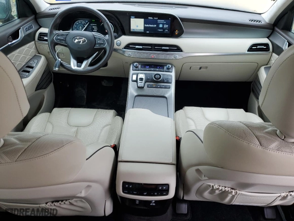 2020 Hyundai Palisade Limited with VIN KM8R54HE0LU136640, listed as a Copart auction lot 45654545 with 61,669 mi miles and Salvage Title. Bid and sale history available at carsss.com. Image 8.
