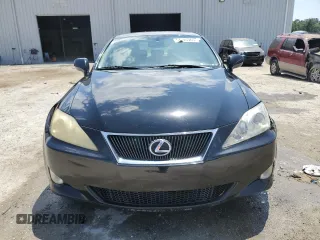 2008 Lexus IS 350 with VIN JTHBE262982015447, listed as a Copart auction lot 54685365 with 217,981 mi miles and Salvage title. Bid and sale history available at DreamBid. Image 5.