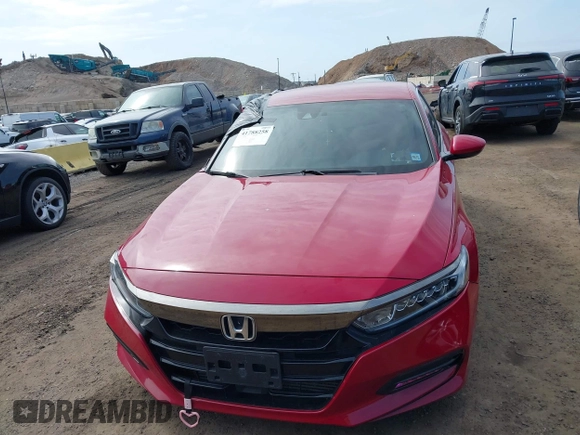 2018 Honda Accord Sedan Sport 1.5T with VIN 1HGCV1F32JA182674, listed as a IAAI auction lot 41788258 with 71,702 mi miles. Bid and sale history available at carsss.com. Image 12.