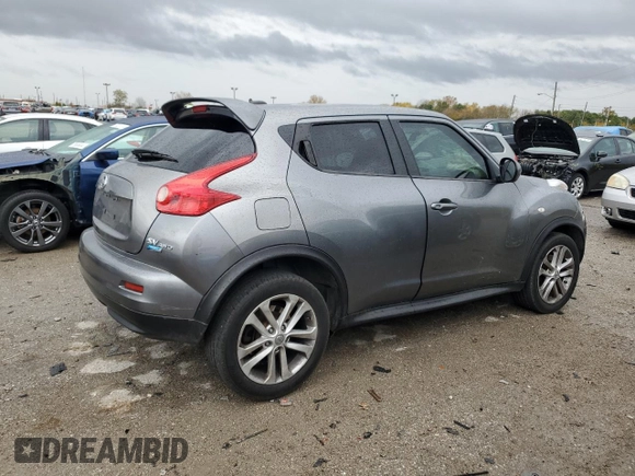 2014 Nissan Juke SV with VIN JN8AF5MV6ET360017, listed as a Copart auction lot 78751714 with Not Provided miles and Salvage Title. Bid and sale history available at DreamBid. Image 3.
