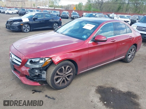 2017 Mercedes-Benz C 300 with VIN 55SWF4KB7HU231035, listed as a IAAI auction lot 42057097 with 58,123 mi miles and . Bid and sale history available at DreamBid. Image 18.