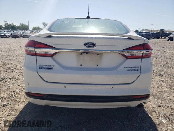 2018 Ford Fusion Hybrid Titanium with VIN 3FA6P0RU1JR243335, listed as a Copart auction lot 54160905 with 159,701 mi miles and Clean Title. Bid and sale history available at carsss.com. Image 6.