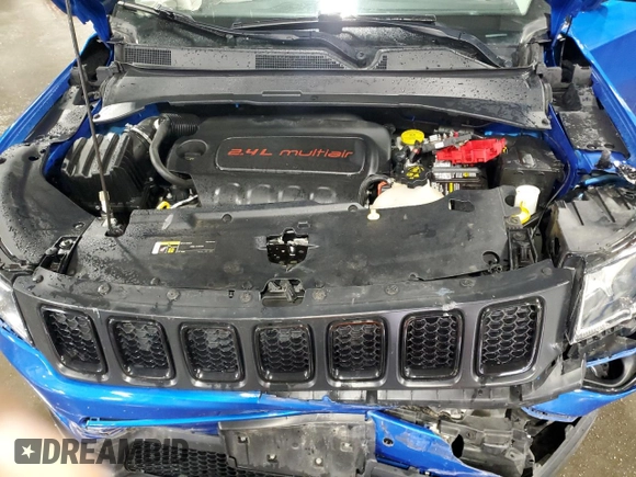2019 Jeep Compass Latitude z VIN 3C4NJDBB5KT682761, wystawiony jako Copart lot #54746755 z przebiegiem 95 271 mil mil oraz Szkoda całkowita • Salvage title. Historia ofert i sprzedaży dostępna na DreamBid. Obrazek 12.