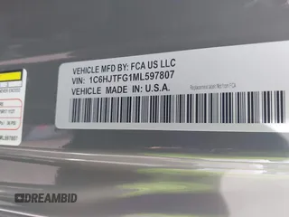 2021 Jeep Gladiator High Altitude z VIN 1C6HJTFG1ML597807, wystawiony jako IAAI lot #42336812 z przebiegiem 46 450 mil mil oraz . Historia ofert i sprzedaży dostępna na DreamBid. Obrazek 9.
