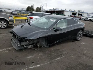2019 Jaguar I-PACE HSE with VIN SADHD2S13K1F61760, listed as a Copart auction lot 89027055 with 46,924 mi miles and Salvage Title. Bid and sale history available at carsss.com. Image 1.