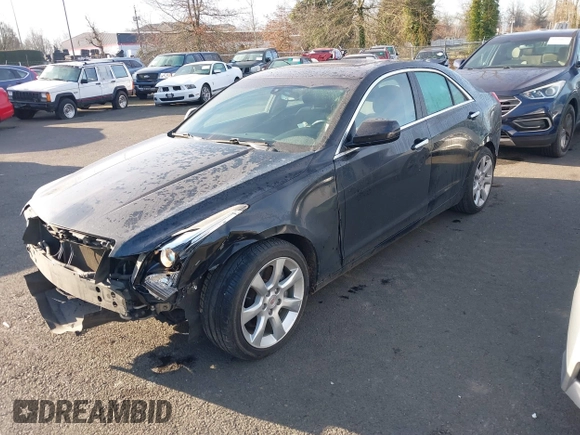 2013 Cadillac ATS z VIN 1G6AA5RX3D0174765, wystawiony jako IAAI lot #41382104 z przebiegiem 135 298 mil mil oraz . Historia ofert i sprzedaży dostępna na DreamBid. Obrazek 2.