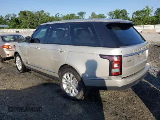 2014 Land Rover Range Rover HSE with VIN SALGS2WF8EA164266, listed as a Copart auction lot 57962545 with 105,622 mi miles and Salvage title. Bid and sale history available at DreamBid. Image 2.