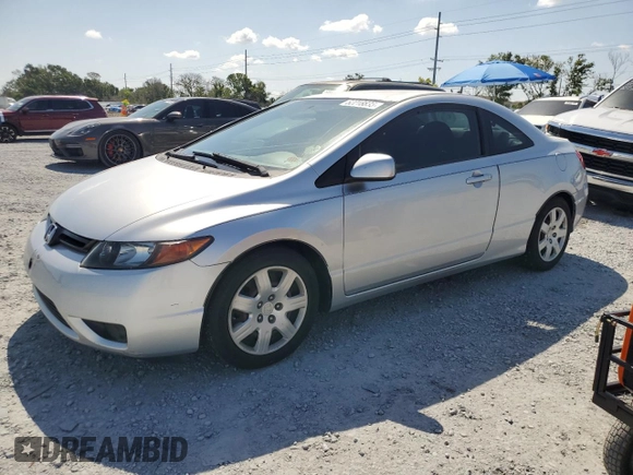 2008 Honda Civic Cpe LX with VIN 2HGFG12608H548361, listed as a Copart auction lot 52218835 with 103,052 mi miles and Clean Title. Bid and sale history available at carsss.com. Image 1.