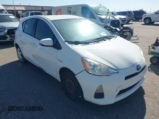 2012 Toyota Prius One with VIN JTDKDTB31C1512595, listed as a IAAI auction lot 42652617 with Not provided miles and . Bid and sale history available at DreamBid. Image 1.