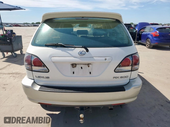 2002 Lexus RX 300 z VIN JTJHF10UX20292220, wystawiony jako Copart lot #57919815 z przebiegiem 248 645 mil mil oraz Czysty tytuł • Clean title. Historia ofert i sprzedaży dostępna na DreamBid. Obrazek 6.