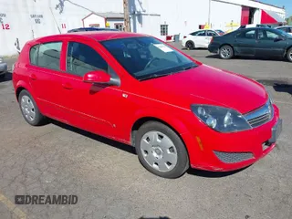 2008 Saturn Astra XE with VIN W08AR671685135583, listed as a IAAI auction lot 42086159 with 109,537 mi miles. Bid and sale history available at carsss.com. Image 1.