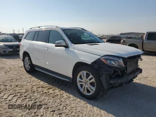 2017 Mercedes-Benz GLS 450 with VIN 4JGDF6EE2HA914145, listed as a Copart auction lot 66312074 with 83,223 mi miles and Salvage Title. Bid and sale history available at DreamBid. Image 4.