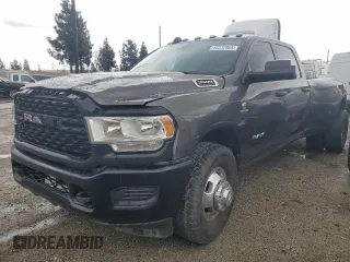2022 Ram 3500 Tradesman with VIN 3C63RPGL8NG316526, listed as a Copart auction lot 48232865 with 99,164 mi miles and Salvage Title. Bid and sale history available at carsss.com. Image 1.