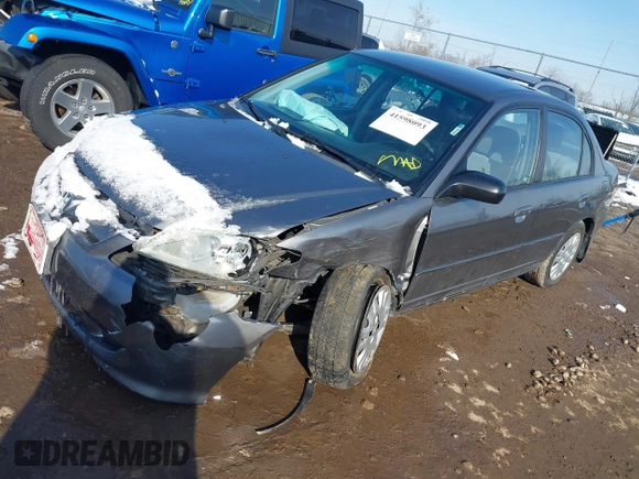 2004 Honda Civic LX z VIN 2HGES16594H621104, wystawiony jako IAAI lot #41598093 z przebiegiem 150 294 mil mil oraz . Historia ofert i sprzedaży dostępna na DreamBid. Obrazek 17.