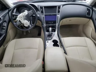 2016 Infiniti Q50 Premium with VIN JN1EV7AP8GM302802, listed as a Copart auction lot 88995315 with Not provided miles and Salvage title. Bid and sale history available at DreamBid. Image 8.