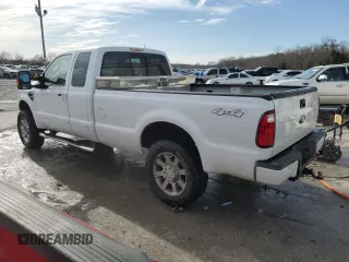 2008 Ford Super Duty F-250 SRW XL with VIN 1FTSX21558ED12145, listed as a Copart auction lot 45233525 with 366,544 mi miles and Salvage Title. Bid and sale history available at carsss.com. Image 2.