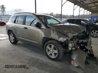 2007 Jeep Compass Sport with VIN 1J8FT47W47D368891, listed as a Copart auction lot 85054114 with 251,737 mi miles and Salvage Title. Bid and sale history available at carsss.com. Image 4.