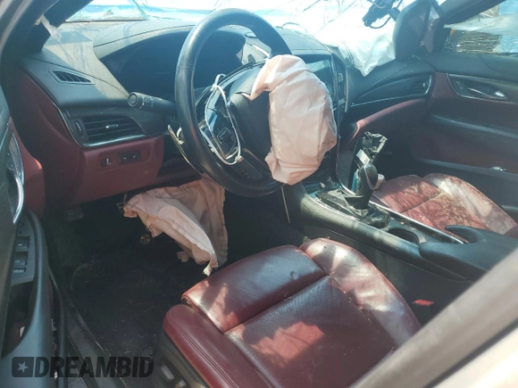 2013 Cadillac ATS Performance z VIN 1G6AC5S30D0146679, wystawiony jako Copart lot #65087394 z przebiegiem Nie podano mil oraz Szkody całkowita. Historia ofert i sprzedaży dostępna na DreamBid. Obrazek 8.