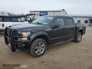 2019 Ford F-150 XL with VIN 1FTEW1EP0KFA91092, listed as a Copart auction lot 49446625 with 97,600 mi miles and Salvage Title. Bid and sale history available at carsss.com. Image 1.