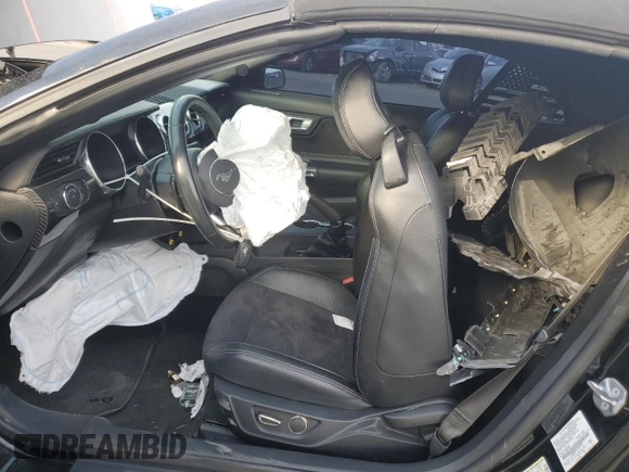 2018 Ford Mustang GT Premium with VIN 1FATP8FF0J5107899, listed as a Copart auction lot 86661934 with 62,200 mi miles and Salvage title. Bid and sale history available at DreamBid. Image 7.
