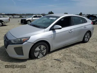 2017 Hyundai Ioniq Blue with VIN KMHC65LC6HU039285, listed as a Copart auction lot 54718645 with Not Provided miles and Clean Title. Bid and sale history available at DreamBid. Image 1.