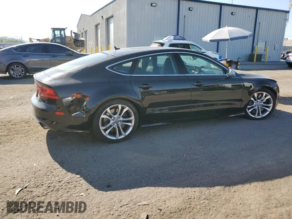 2014 Audi S7 Prestige with VIN WAUW2AFC5EN005147, listed as a Copart auction lot 69822734 with 111,484 mi miles and Salvage Title. Bid and sale history available at carsss.com. Image 3.