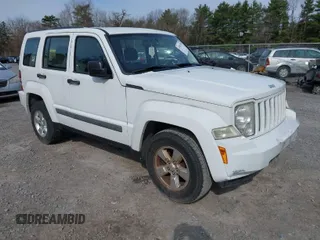 2012 Jeep Liberty Sport with VIN 1C4PJMAK3CW144405, listed as a IAAI auction lot 42083288 with 181,895 mi miles. Bid and sale history available at carsss.com. Image 1.