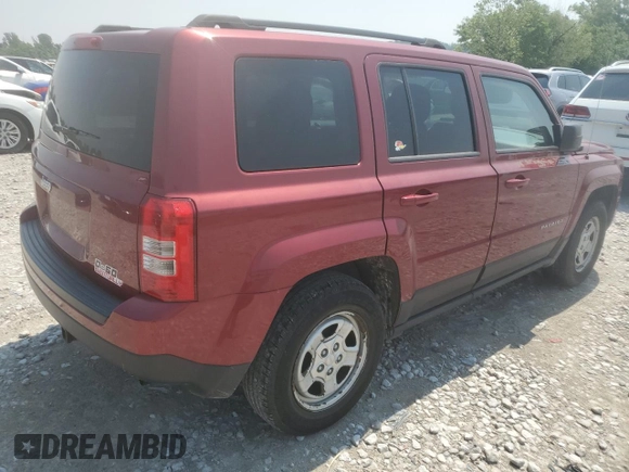 2014 Jeep Patriot Sport with VIN 1C4NJPBA4ED601316, listed as a Copart auction lot 60350415 with 215,212 mi miles and Clean title. Bid and sale history available at DreamBid. Image 3.
