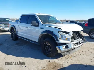 2015 Ford F-150 XLT with VIN 1FTEW1EF4FKD09118, listed as a IAAI auction lot 41414605 with 136,073 mi miles. Bid and sale history available at carsss.com. Image 1.