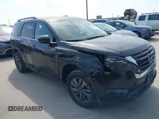 2024 Nissan Pathfinder SV with VIN 5N1DR3BA1RC257707, listed as a IAAI auction lot 42245737 with 24,546 mi miles and . Bid and sale history available at DreamBid. Image 1.