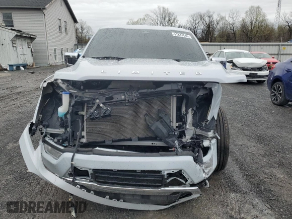 2022 Ford F-150 XL with VIN 1FTMF1C57NKE48891, listed as a Copart auction lot 51837445 with 17,285 mi miles and Salvage title. Bid and sale history available at DreamBid. Image 5.