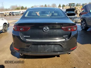 2021 Mazda 3 Preferred with VIN JM1BPACLXM1342300, listed as a Copart auction lot 48497045 with 63,963 mi miles and Salvage title. Bid and sale history available at DreamBid. Image 6.