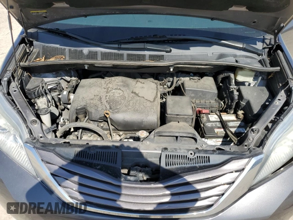 2017 Toyota Sienna LE Auto Access Seat with VIN 5TDKZ3DC1HS777624, listed as a Copart auction lot 50633175 with 139,852 mi miles and Salvage Title. Bid and sale history available at DreamBid. Image 12.