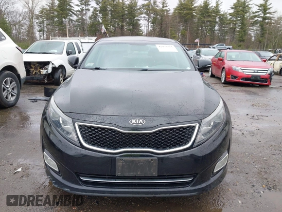 2015 Kia Optima SX Turbo with VIN 5XXGR4A65FG406037, listed as a IAAI auction lot 41975555 with 100,468 mi miles. Bid and sale history available at carsss.com. Image 13.