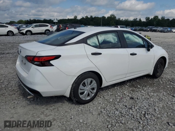 2021 Nissan Versa S with VIN 3N1CN8DV8ML894957, listed as a Copart auction lot 56838415 with 30,233 mi miles and Salvage title. Bid and sale history available at DreamBid. Image 3.
