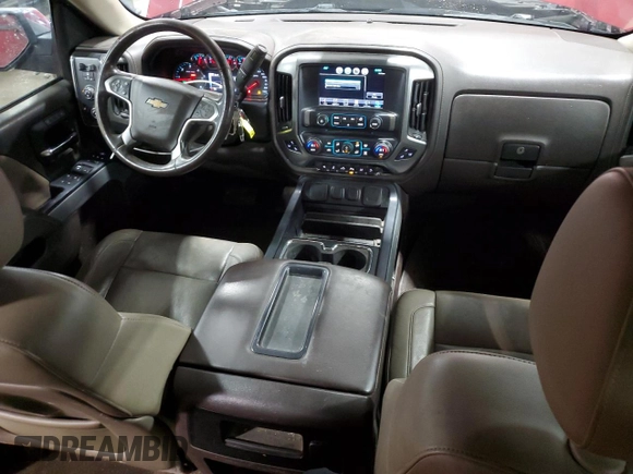 2014 Chevrolet Silverado 1500 LTZ with VIN 1GCVKSEJ5EZ205037, listed as a Copart auction lot 42328535 with 266,840 mi miles and Salvage Title. Bid and sale history available at DreamBid. Image 8.