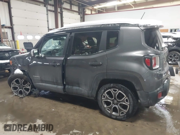 2017 Jeep Renegade Limited с VIN ZACCJBDB8HPF71761, выставлен на аукционе IAAI как лот 41294808 с пробегом 105 003 миль миль и . История ставок и продаж доступна на DreamBid. Изображение 15.
