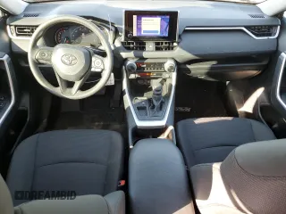 2024 Toyota RAV4 LE with VIN 2T3K1RFV3RC293044, listed as a Copart auction lot 43528605 with 3,877 mi miles and Salvage Title. Bid and sale history available at carsss.com. Image 8.