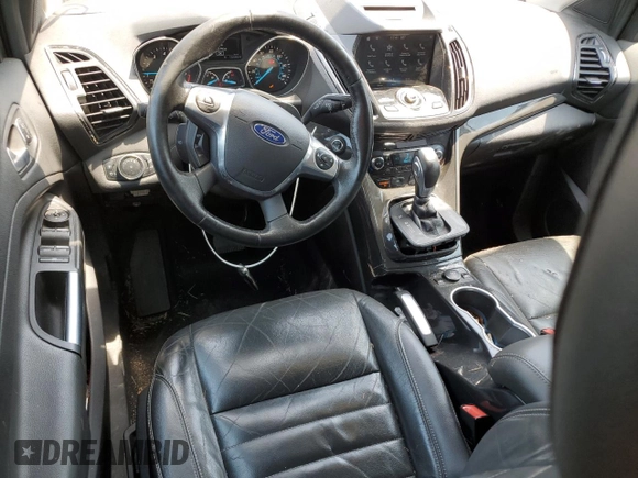 2016 Ford Escape Titanium with VIN 1FMCU9J95GUA75875, listed as a Copart auction lot 48929445 with 122,668 mi miles and Salvage Title. Bid and sale history available at DreamBid. Image 8.