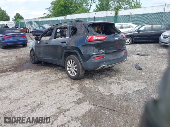 2017 Jeep Cherokee Limited with VIN 1C4PJMDB9HW538283, listed as a IAAI auction lot 42562994 with Not provided miles and . Bid and sale history available at DreamBid. Image 3.