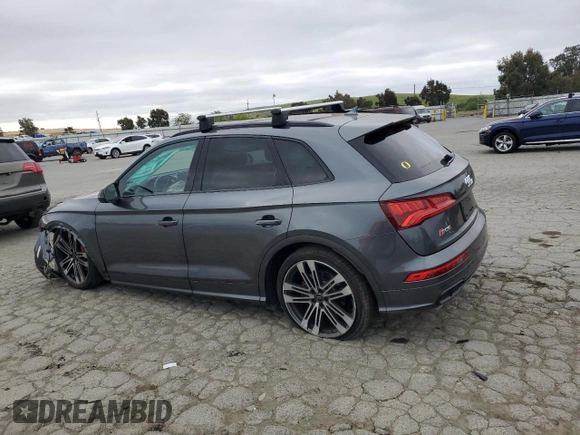 2020 Audi SQ5 Premium Plus with VIN WA1B4AFY0L2068513, listed as a Copart auction lot 54451455 with 37,871 mi miles and Salvage Title. Bid and sale history available at DreamBid. Image 2.